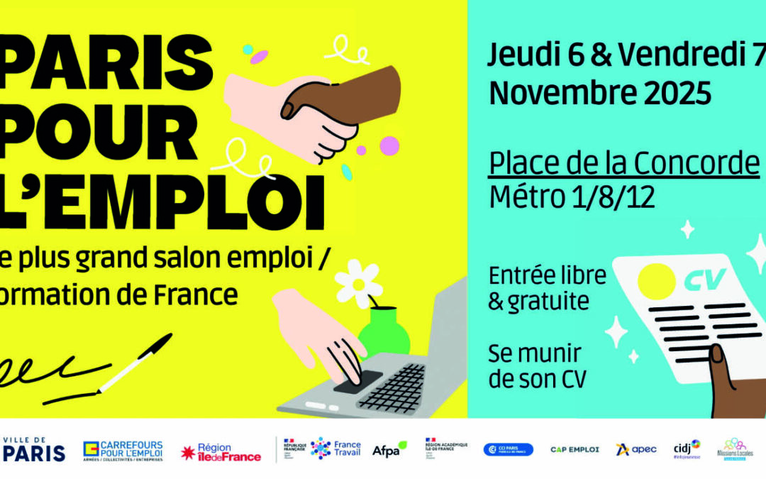 Place de la Concorde : Paris pour l’emploi