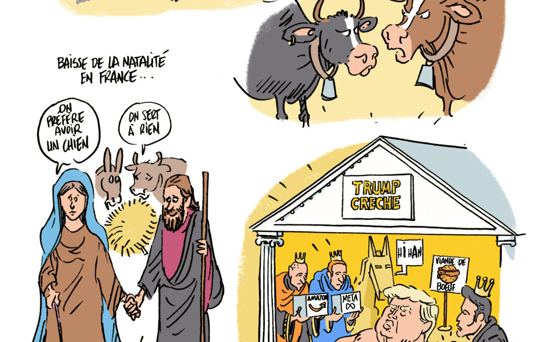 Créche – Dermatose – Trump