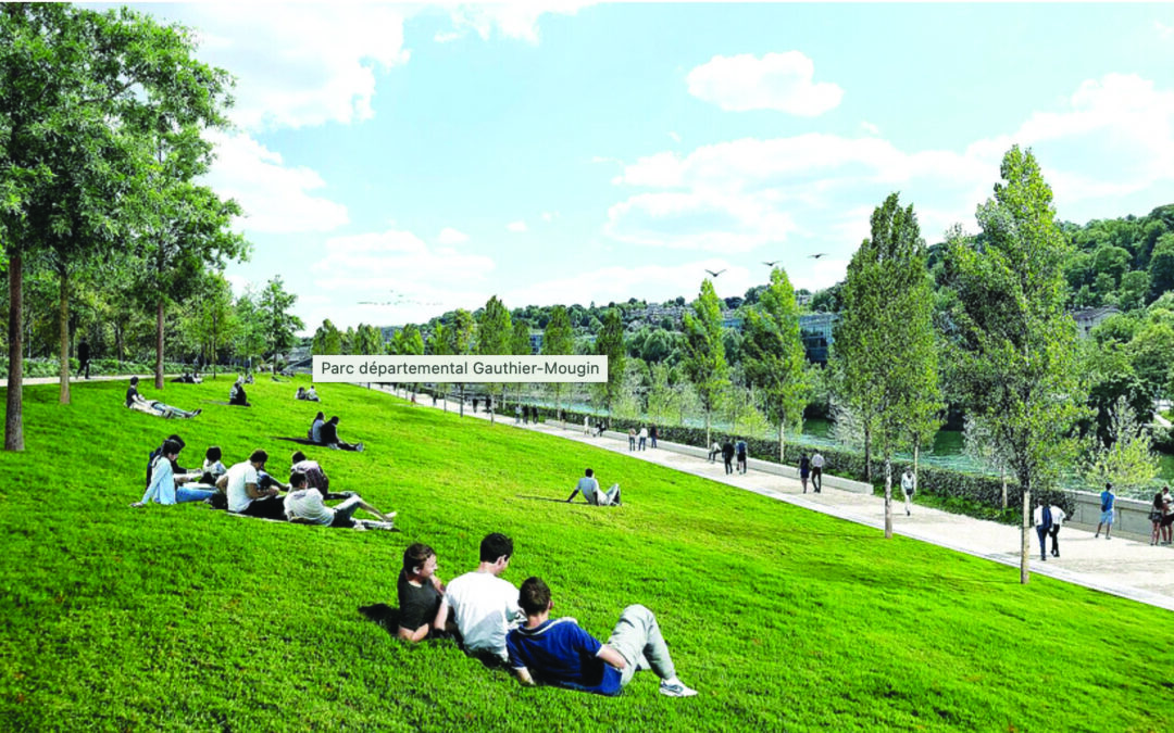 Boulogne-Billancourt : le parc Gauthier-Mougin