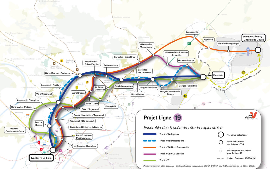 Grand Paris Express : la ligne 19 en étude