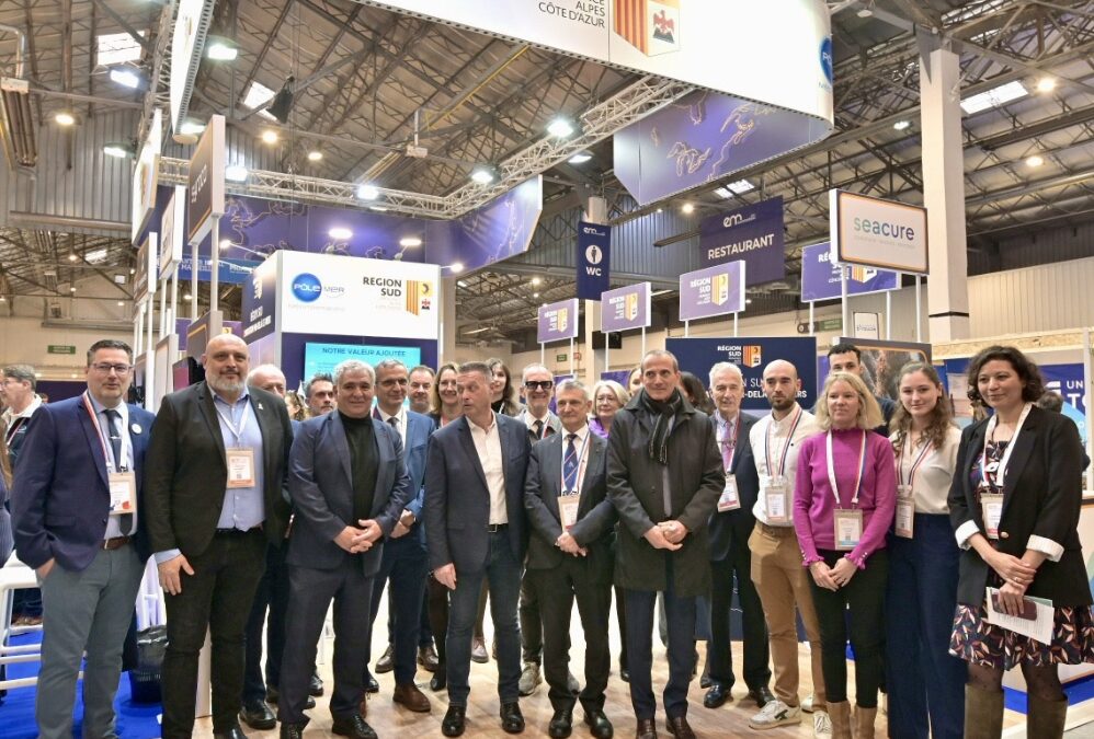 Marseille : la Région Sud en première ligne au salon Euromaritime