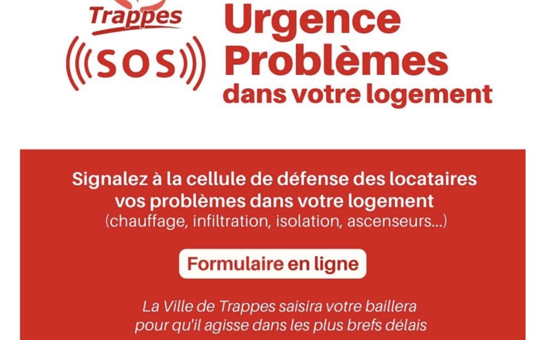 Trappes : un dispositif d’urgence pour les logements en difficulté