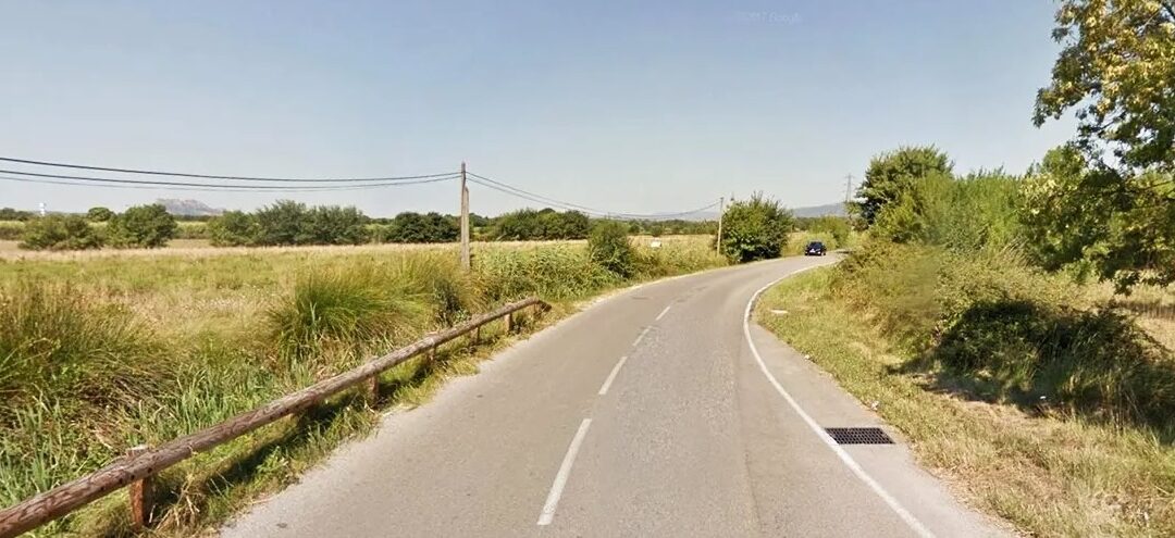 Travaux rue de la Vernède à Fréjus