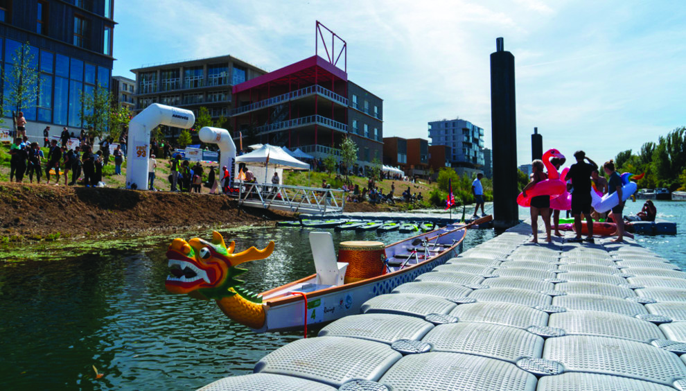 Plaine Commune : l’Île-Saint-Denis renoue avec la Seine