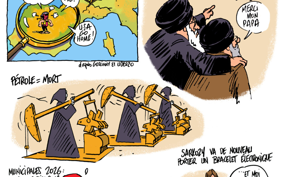 Guerre en Iran – Pétrole – Municipales – Sarkozy