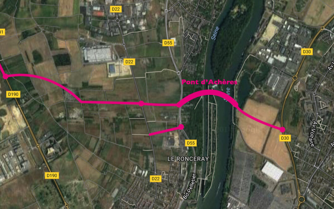 Pont d’Achères : un projet jugé d’utilité publique