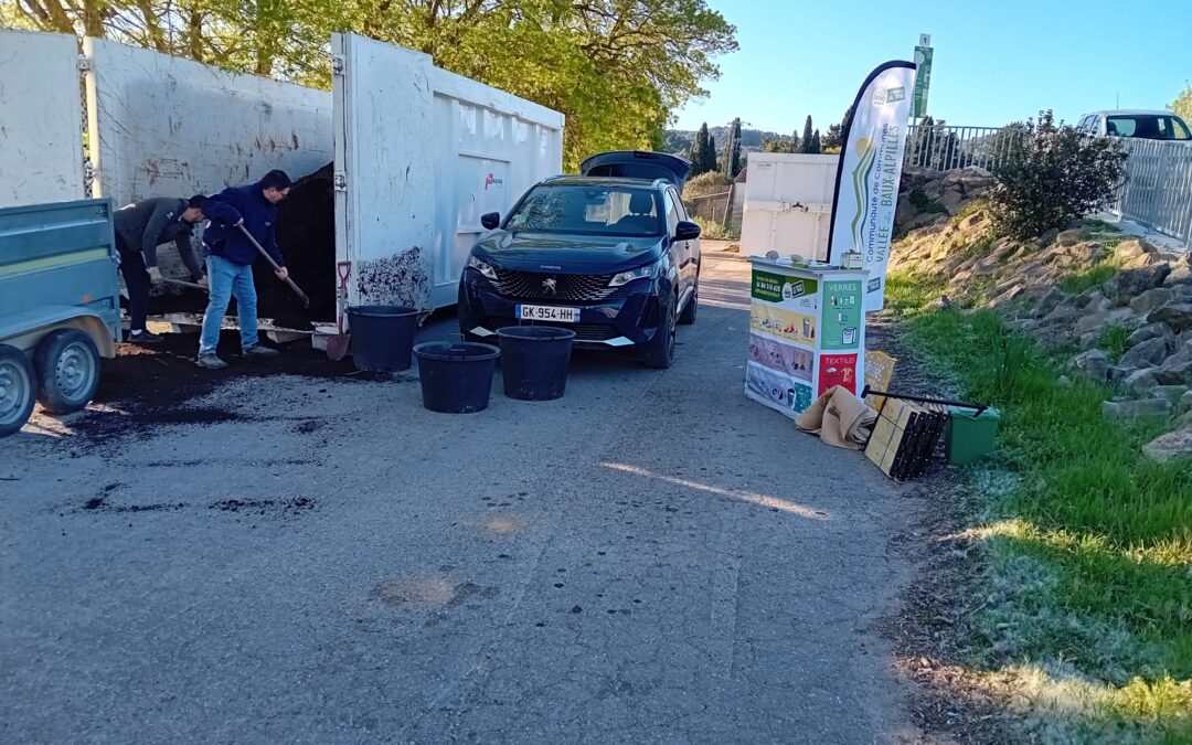 La Vallée des Baux-Alpilles mobilisée pour le compostage en avril