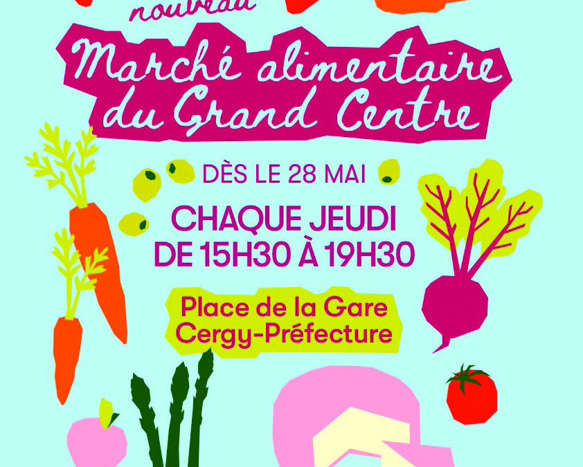 Cergy-Préfecture : marché alimentaire