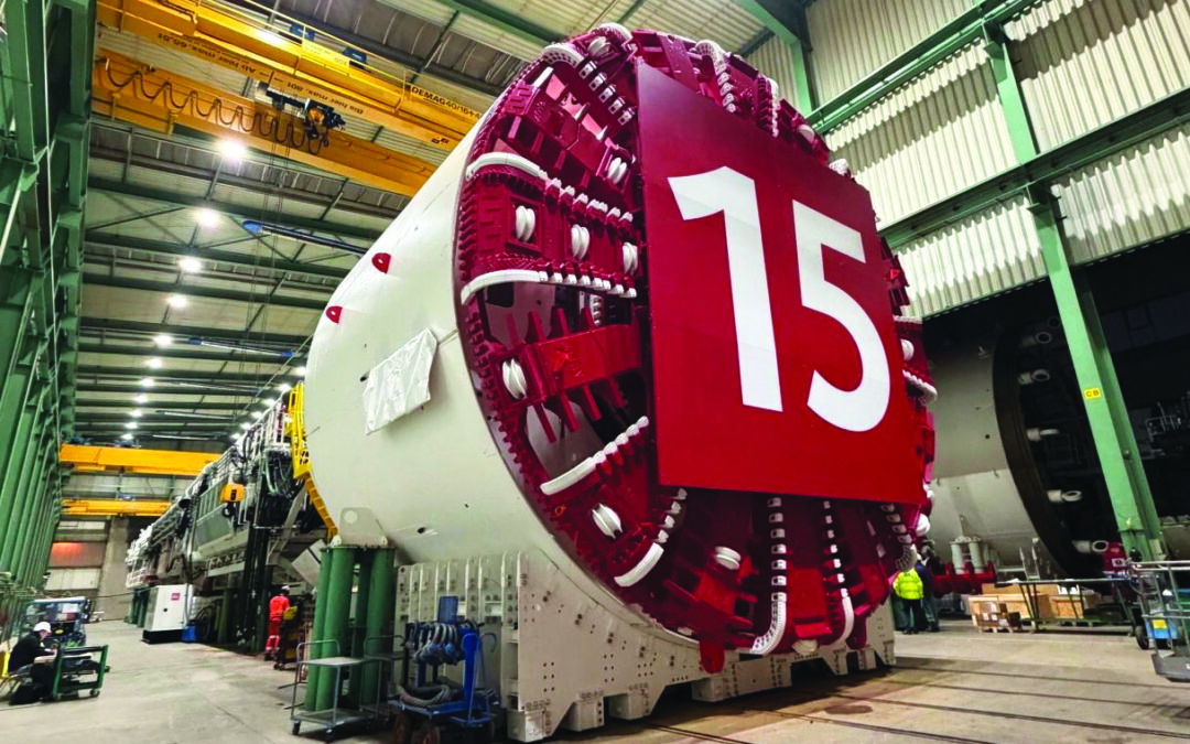 Ligne 15 Est : coup d’envoi pour le tunnelier Rita