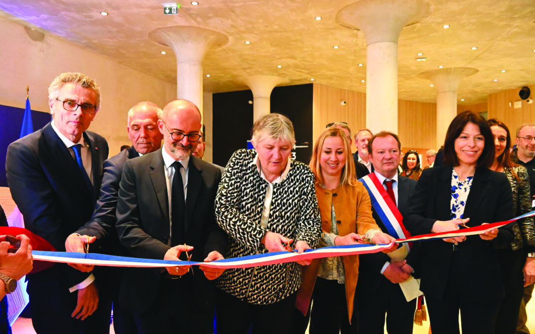 Villetaneuse : inauguration du bâtiment Hypatia