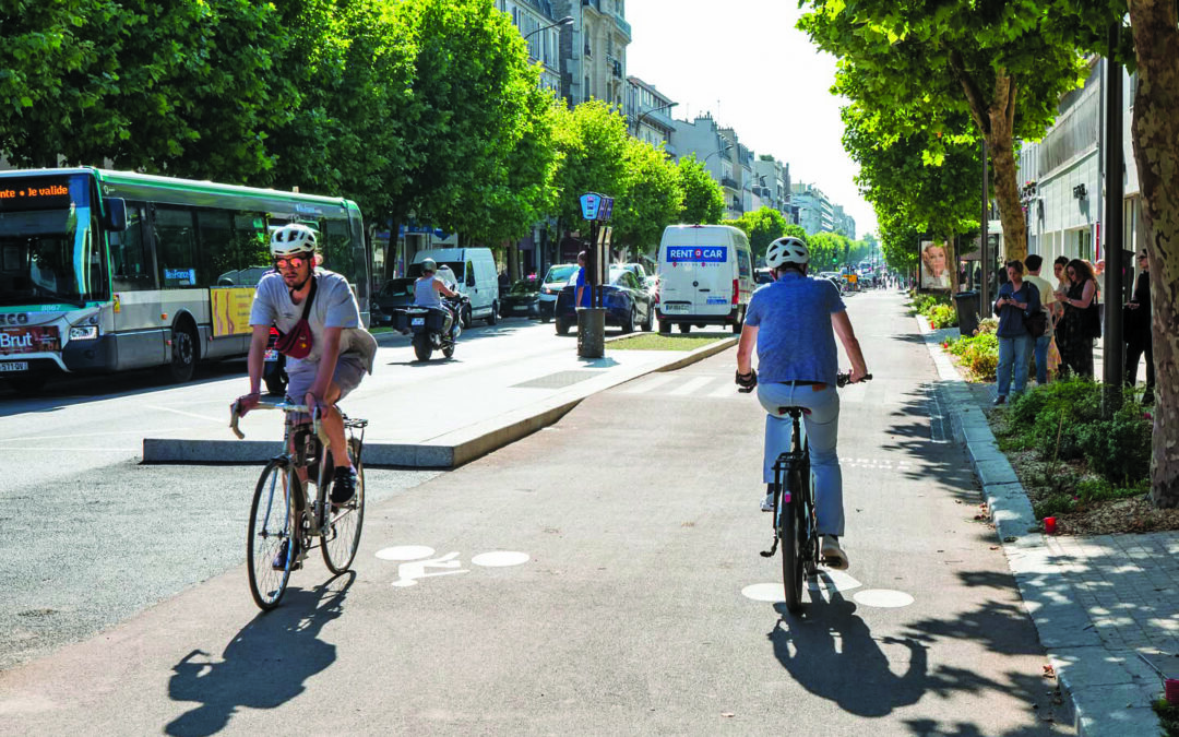 Vincennes : grande piste cyclable