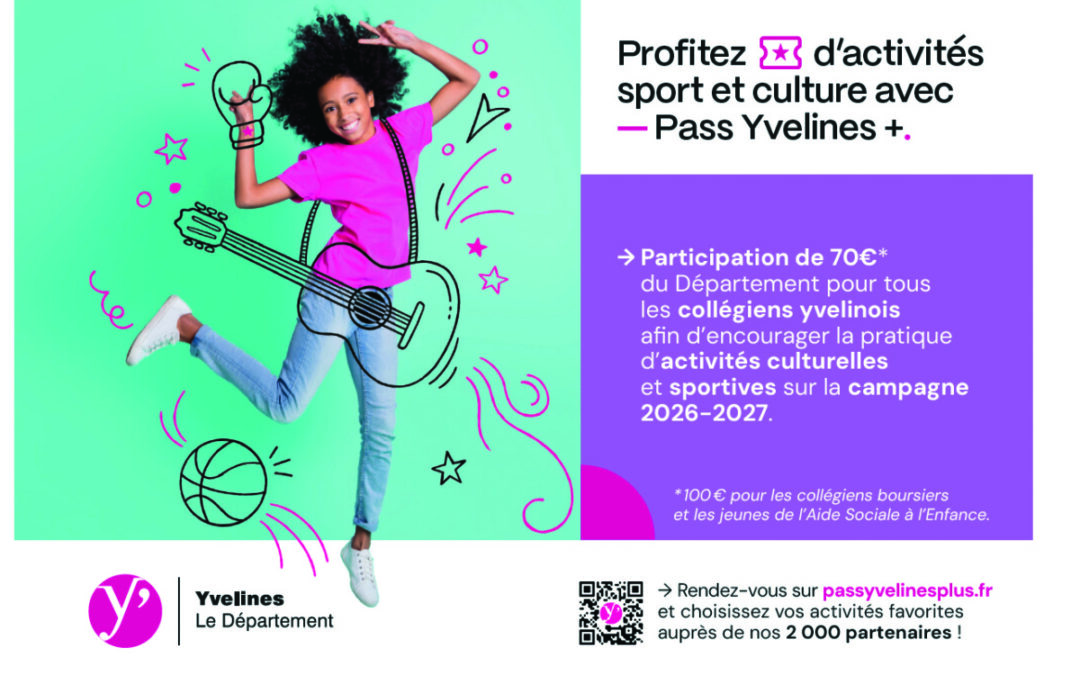 Loisirs : Pass Yvelines +