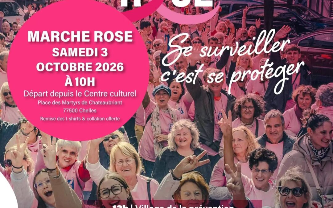 Chelles se mobilise pour Octobre rose