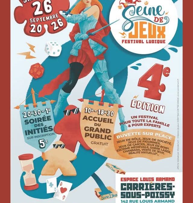 Le festival Seine de Jeux revient à Carrières-sous-Poissy
