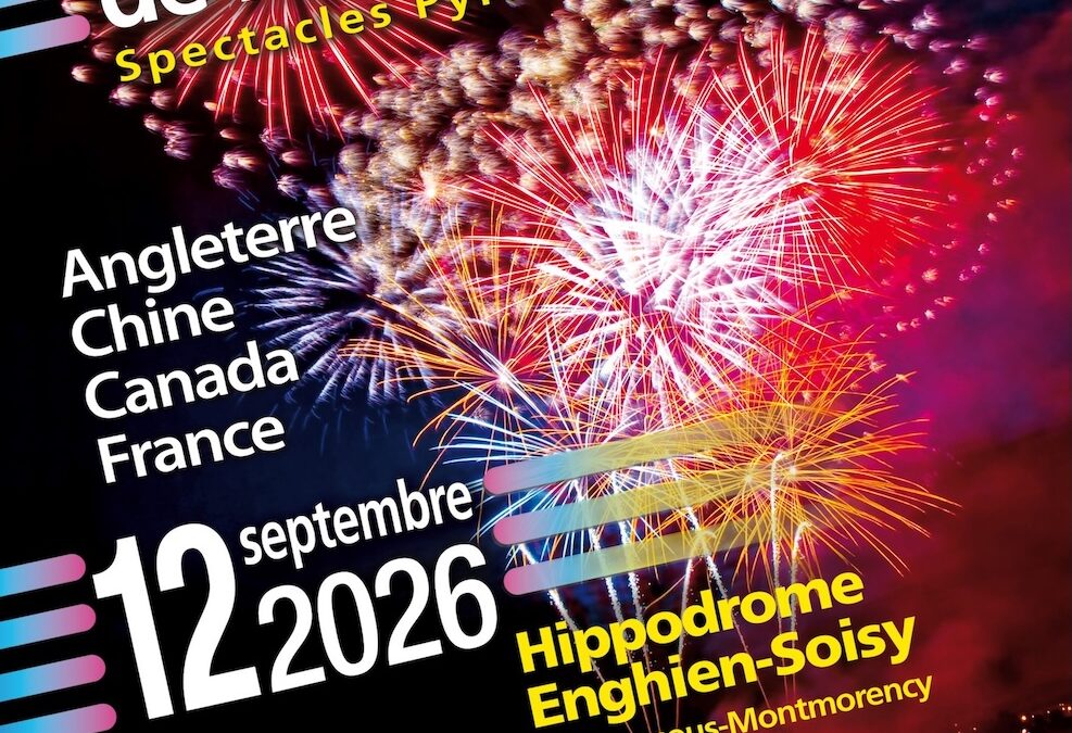 Feux d’artifice à l’hippodrome de Soisy