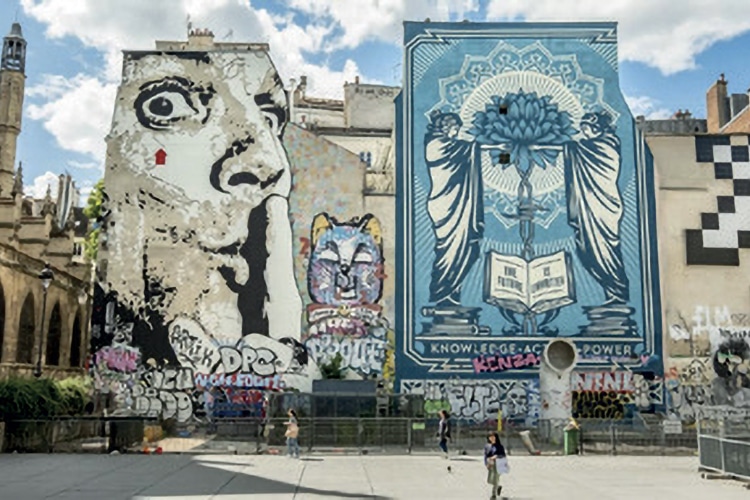 Le street art investit la Micro-Folie de Villiers