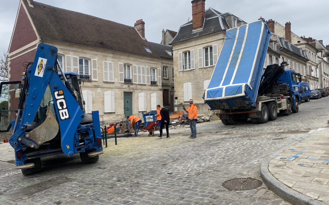 La Cadière-d&rsquo;Azur renouvelle son réseau pluvial avenue Vincent Negrel